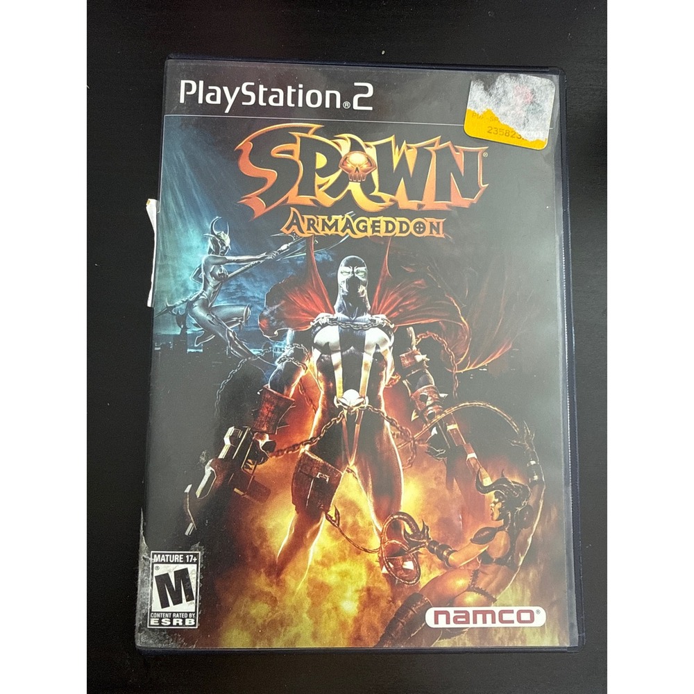 Spawn Armageddon Sony PlayStation 2 PS2 Namco Action Adventure SLUS 20707